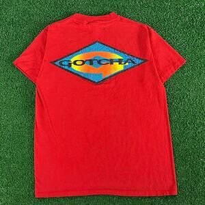 Vintage 90s gotcha surfwear red